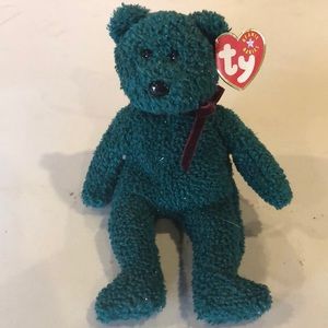 2001 Holiday teddy beanie baby